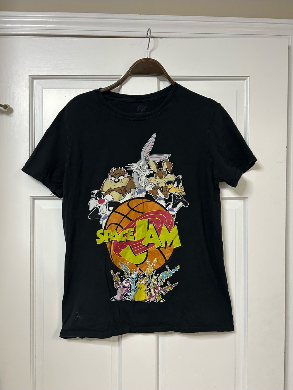 Space Jam Graphic Short Sleeve Tee - Black